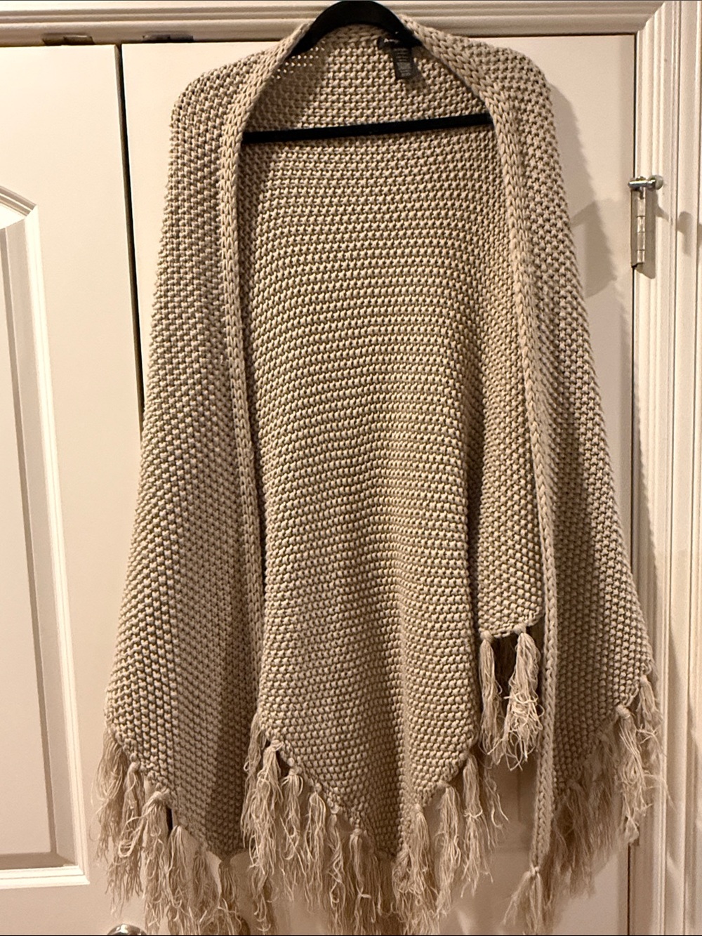 Do everything in love tan sweater shall, one size